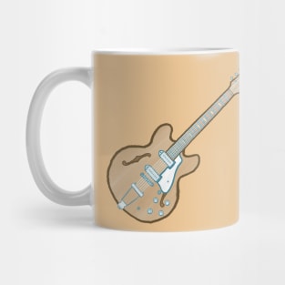 Semi acoustic guitar Mug